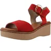 Image de Sandalias Mujer Modèle Chaussure Dorking By Fluchos Modèle D9450 Ca - Coleur Rouge