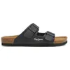 Image de Sandales femme Pepe Jeans Oban Classic 2 - Noir - Pointure 36 - Boucle de serrage
