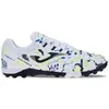 Image de Chaussures de football Joma Maxima pour Homme - Blanc - Lacets - Synthétique