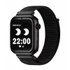 Image de SaveFamily SaveWatch Plus 4G Montre pour Enfants GPS Appels Whatsapp App Store Cadran Noir et Bracelet en Tissu Noir