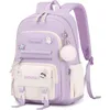 Image de Cartable - Kawaii - Violet - 20 Litres - Tissu Oxford - Fille