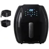 Image de Friteuse à Air 9.5L 2000W - Sans Huile - 8 Programmes Prédéfinis - 80-200°C - Écran Tactile - Boutons Anti-Brûlure - Air Fryer