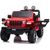 Image de Voiture électrique pour enfants - JEEP - Wrangler - Double siège en cuir - Transmission 4x4 - Roues EVA