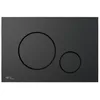 Image de Swiss Aqua Technologies - Plaque de déclenchement double touche Noir Mat (SATAT68)