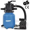 Image de Système de filtre à sable de piscine - HECHT - Hecht 302200 - 6 m3/h - 200 W - Manomètre