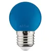 Image de Ampoule LED globe bleu 1W (Eq. 8W) E27
