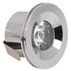 Image de Mini spot LED encastrable 1W (8W) 4200K chrome