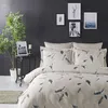Image de Housse de couette 220x240 + 2 taies doreiller 60x60 cm Coton Feather