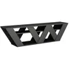 Image de SUBLEEM Meuble télé RAVIO Anthracite Anthracite Moderne Rangements Fonctionnel