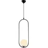 Image de Suspension lustre D BY M.RED Black White - Bicolore - Moderne - Décoratif