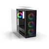 Image de Boîtier PC -  nca - EMG-17XB - Vitre en verre - Refroidissement liquide - Ventilateurs ARGB