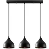 Image de Suspension lustre D BY M.RED Black - Métal - Style contemporain - Raffiné