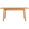 Image de Table à manger - SANTIAGO - Extensible - Rectangulaire - 4 personnes - 120 x 77 x 75 cm - Pin atlantique