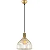 Image de Suspension lustre D BY M.RED Gold - Métal doré - Chic - Décoration raffinée
