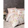 Image de Parure de lit - 1 housse de couette 220 x 240 cm + 2 taies doreiller 60 x 60 cm - 100% coton renforcé - Blanc