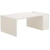 Image de Table basse MEMO - Couleur Blanche - Plateau Relevable & Rangement Intégré - L 868 cm x P 324 x H 50 cm