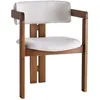 Image de Chaise en bois et velours Velvet