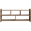 Image de Meuble TV - PERA - Atlantique pin - Panneaux mélaminés - Style moderne - Grande capacité de rangement - 1175x28x55 cm