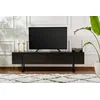 Image de Meuble TV - SERENITY - Noir - 180 x 50 x 30 cm