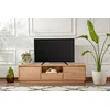 Image de Meuble TV - VANGUARD - Pin atlantique - 160 x 42 x 30 cm