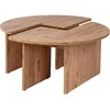 Image de Table basse - MOIRA - Ronde - Pin Atlantique - 90 x 90 x 41 cm
