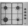 Image de Table de cuisson au gaz - BEKO - HIGG64123SX - Inox - 60 cm - Électrique