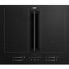 Image de Plaque de cuisson avec hotte intégrée Beko HIXI64701UP
