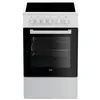 Image de Cuisinière vitrocéramique Beko FSS57000GW