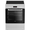 Image de Cuisinière induction - BEKO - FBE69303MWC - 72 L - 4 foyers induction (booster) - Blanc