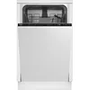 Image de Lave-vaisselle tout intégrable - BEKO - BDIS15031 - 10 couverts - 46 dB - Cuve inox