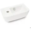 Image de Vitra - Intégra Lave-mains 37x22 cm trou pour robinet à gauche blanc (7090-003-0028)