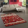 Image de Tapis de salon - 160x230 cm - MOROCCO 384-75 Rouge - Polypropylène - UN AMOUR DE TAPIS