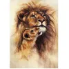 Image de Puzzle 1000 pièces : Lion et son bébé