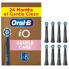 Image de Têtes de brosse à dents - ORAL-B - iO Gentle Care - Noir - 8 unités - Poils ultra-doux