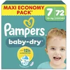 Image de Pampers Baby Dry Maxi T7 X72 en occasion ou reconditionné
