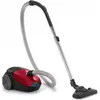 Image de Philips PowerGo Aspirateur sac filtre anti-allergie retient 999 % des particules 77db 900W rouge (FC8243/09)