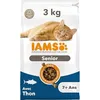 Image de Croquettes pour chat senior - IAMS - Advanced Nutrition Senior 7+ Thon - 3 kg - Faible en graisses - Sans blé