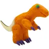 Image de Pâte à modeler - Squelettes de dinosaures en bois - Orange et violet - Pour enfant à partir de 3 ans