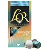 Image de Capsules de café L'OR Coconut Iced pour machines Nespresso® 10 pièces.