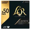 Image de Café capsules ristretto intensité 11 compatibles Nespresso LOR la boîte de 50 capsules