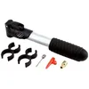 Image de Pompe à vélo - Dunlop - Mini - Noir - 20-46 cm - Plastique