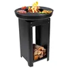 Image de Barbecue à charbon de bois Brasero Teppanyaki Ø 61 x H90 cm BBQ COLLECTION