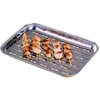 Image de Plateau grill barbecue - Acier - Dimensions: 345x24x25cm - Matière: acier inoxydable