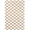 Image de Nature Treillis de jardin 100 x 300 cm Bois Marron 419779