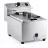 Image de Friteuse de table MASTERPRO 8 litres - Gris - 3250 Watt - Acier au chrome
