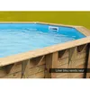 Image de Liner seul Bleu pour piscine bois Linéa 1100 x 500 x 140 m - Ubbink