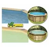Image de Liner sable ou bleu pour piscine ronde Ubbink - 580 x 130 m - Gris