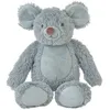 Image de Jouet en peluche - HAPPY HORSE - Souris Mel - 22 cm - Gris - Bleu