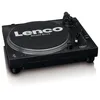 Image de Lenco L-3818BK - Tourne-disque à entraînement direct avec encodage USB/PC - Noir