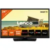 Image de Lenco LED-2463BK (V2) - 24 Smart TV Android avec adaptateur voiture 12 V noir